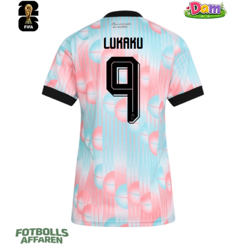 Belgien Romelu Lukaku #9 Bortatröja Kvinnor VM 2026 Kortärmad